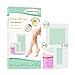 Yamasang Wax Strips, Hair Removal Strips for Face Full Body Leg Eyebrow Bikini Brazilian Underarm Women men, Waxing Strips with 48 Count Double Size Cold Wax Strips And 6 Post Care Wipes (L54)