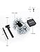 SKYFIRE Led Flower Fairy Lights，22ft 50 Led Blossom Solar Fairy Lights Solar Flower String Lights for Outdoor,Garden, Patio(Warm White)