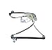 A-Premium Electric Power Window Regulator Without Motor Compatible with BMW E39 525i 528i 530i 540i M5 Front Left Driver Side