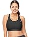 Champion 11919748631 Q6632 Vented Compression Plus Sports Bra44; Black - 4X