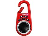 ION Clipster Ultra-Portable Bluetooth Speaker with Built-In Clip (Red)