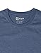 H2H Mens Comfortable Cotton Blend Round Neck Basic T-Shirt DARKBLUE US M/Asia L (CMTTS0198)