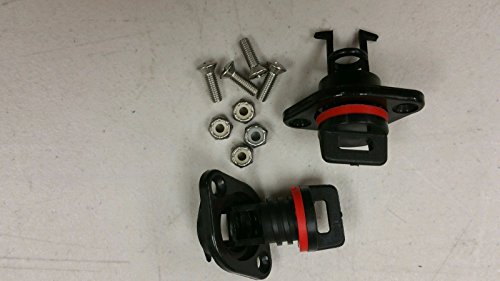 (GG) Kayak,Canoe,Pedal Boat Drain Plug kit w/Hardware 2 Ea Yak Gear