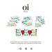 Oi 100% Organic Cotton Ultra Thin Pads with Wings for Maximum Absorption - Super 10 Count - Organic Natural Cotton Pads Provide Comfort and Protection for Leak-Free Periods, Wrapped Individually