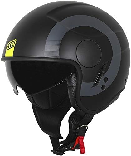 HELMET JET ORIGIN SIERRA YELLOW FLUO BLACK MATT SIZE M