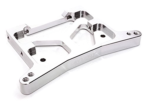 Integy RC Model Hop-ups C26745SILVER Billet Machined Rear Shock Tower for HPI 1/10 Jumpshot MT, SC & ST