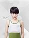 BaronHong Plus Size Chest Binder Cotton Vest Tank Tops for Tomboy Lesbian(Black,L)