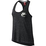Nike Womens Gym Vintage Tank Anthracite Grey/Sail 726065-060 Size Medium