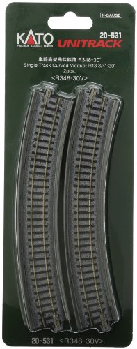 N 348mm 13-3/4" Radius 30-Degree Viaduct (2)