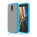 Incipio Octane for Moto g4/ g4 Plus - Frost/Cyan