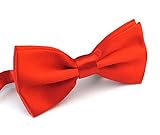 Sunny Ocean Classic Adjustable Men Bow Tie Tuxedo Solid Color Bowtie