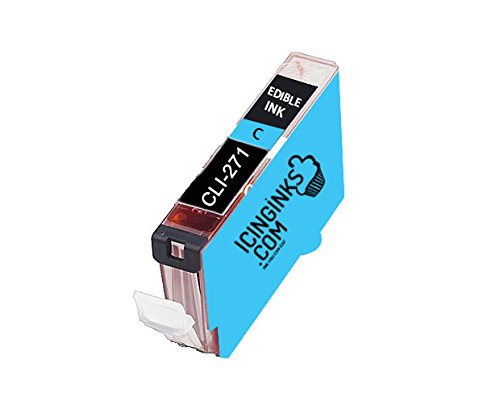 Icinginks Edible Ink Cartridges 5 Pack CLI-271XL / PGI-270XL For Canon PIXMA TS5020 TS6020 TS8020 TS9020 MG5720 MG5721 MG5722 MG6820 MG6821 MG6822 MG7720