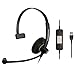 Sennheiser SC 30 USB ML (504546) - Single-Sided Business Headset | For Skype for Business | with HD Sound, Noise-Cancelling Microphone, & USB Connector (Black) primary