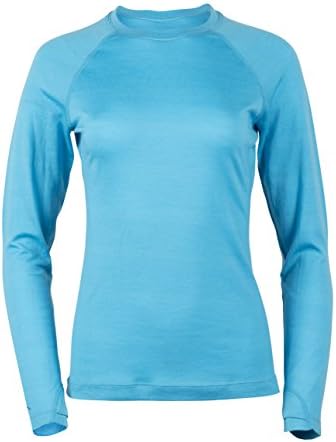 Ridge Merino Wool Women's Inversion Midweight Crew (X-Small, Hot Creek)