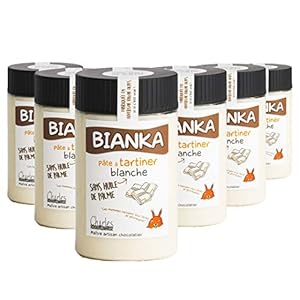 6 x 280 g pasta chocolade wit Bianka