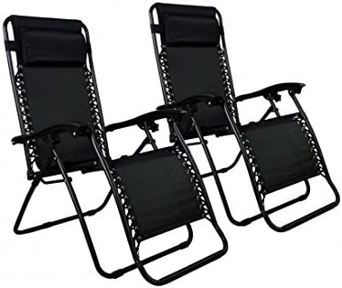 Zero Gravity Chairs Case Of 2 Lounge Patio Chairs Outdoor Yard Beach