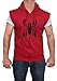 Mens Hooded Sweatshirt - Adult Zipper Short Sleeve hoodie for Men (Medium)