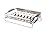 Rib Rack and Skewer Set (6) Combo - Works for Cooking, Barbecue or Grilling Ribs or Shish Kebabs / Kebobs - Oven Safe - By BBQ - Aid