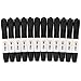 June Gold 72 Black Dry Erase Whiteboard Markers, Chisel Tip, Low Odor, Comfortable Grip & Vivid Lines