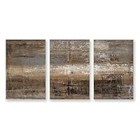 3 Piece Canvas Wall Art - Abstract Color - Canvas Prints Home Artwork Decoration for Living Room,Bedroom - 16