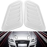 KATUR 1 Pair Universal Car ABS Decorative Air Flow