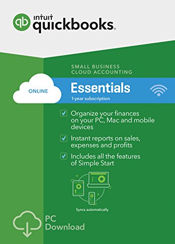 QuickBooks Online Essentials 2017 Small Business Accounting [PC Download]