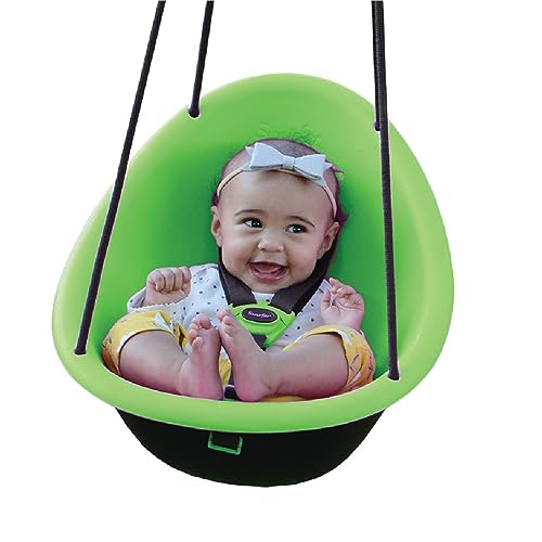 Swurfer Kiwi Toddler Swing β Comfy Baby Swing Outdoor, 3-Point Adjustable Safety