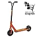 Xspec Aluminum Pro Dirt Kick Scooter Offroad Tires All Terrain Mountain, Orange, Oversized BMX Handlebars with 3-Bolt Clamp, Freestyle Fun Kids, Teens, and Adults Outdoor Sports Offroad