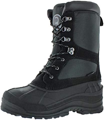 Revelstoke Men's Artic Waterproof Tall Snow Boots Rubber Toe