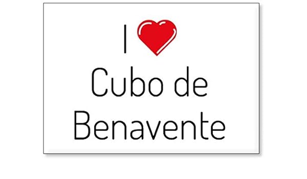 Mundus Souvenirs - Amo Cubo de Benavente, Imán para Nevera (diseño ...
