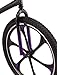 Black Panther Freestyle BMX Bike by Schwinn, Steel Frame, Single-Speed Drivetrain, and 26-Inch Alloy Mag Wheels, Great for the Bike Park or Cruising the Neighborhood, in Black/Purple (Renewed)thumb 3