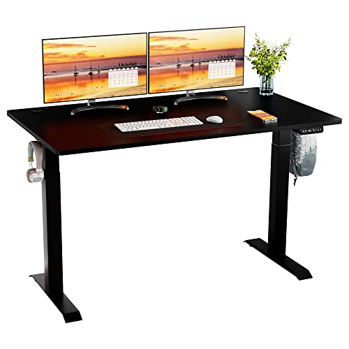 Meilocar Height Adjustable Electric Standing Desk, Sit Stand Computer