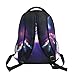 ZZKKO Rainbow Unicorn Abstract Art Boys Girls School Computer Backpacks Book Bag Travel Hiking Camping Daypack