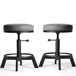 BOKKOLIK Industrial Bar Stools-Standard Height