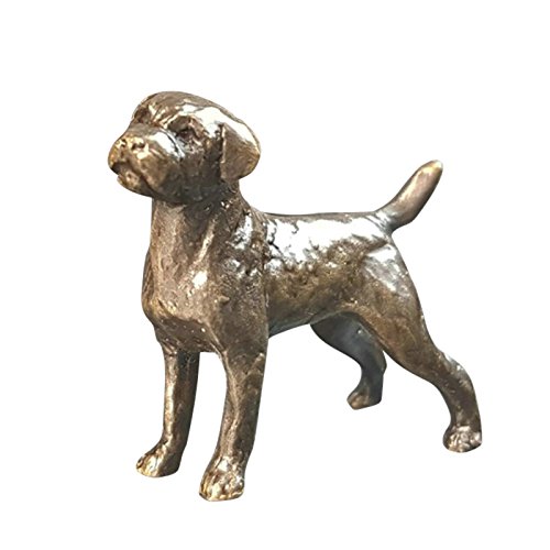 Butler & Peach - Solid Bronze Miniature Border Terrier