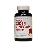 American Health Vinegar Tablets, Apple Cider, 200 Count