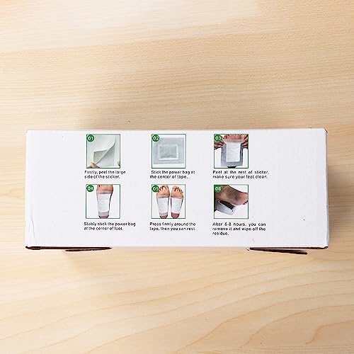 Foot Pads, 100 Foot Pads and 100 Adhesive Sheets Foot Care Sleep Better