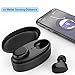Wireless Earbuds,WSCSR E18 Latest Bluetooth 5.0 True Lightweight Wireless Bluetooth Headphones 15h Playtime 3D Stereo Sound Portable Charging Box with Magnetic Connection, IPX5 Sport Headset with Micthumb 3