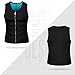 NonEcho Men Sauna Vest Hot Sweat Waist Trainer Corset Neoprene Tank Top Shapewear Slimming Shirt Workout Suit