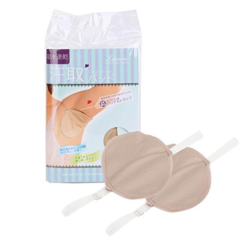 image for Niome 1 Pair Underarm Pad Summer Dress Clothing Washable Armpit Sweat 