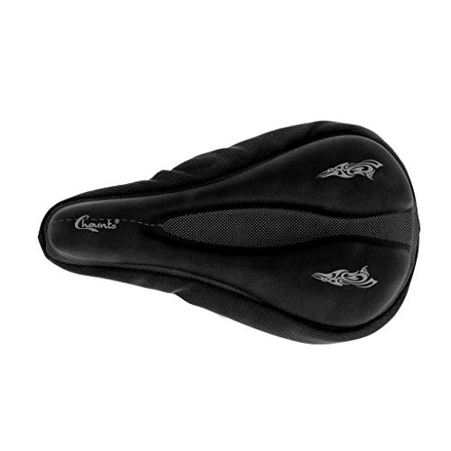 Polymer True Utility Silicone Bike Seat Cover â€“ Bike Saddle Cover â€“ The Most Comfortable Bicycle Seat. Best Gel Saddle Cover, Wide and Large Suitable for Mountain Bike Seats and Road Bike Saddles. Pad