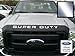Decal Mods 2008-2016 Hood/Grille Letters Inserts Inlays Decals Stickers for Ford Super Duty F250 F350 F450 (2008-2016) (Thin Decal) Chrome - CCHR
