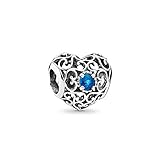 PANDORA - Hearts of PANDORA Ring in Sterling Silver with Soft Pink Enamel and Clear Cubic Zirconia, Size 10 US / 62 EURO