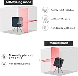 RockSeed Cross Line Laser Level LV1 Self-Leveling 360° Horizontal Vertical view 3