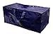 Earthwise Heavy Duty X-Large Moving Bags W/Backpack Straps Strong Handles & Zippers, Storage Totes For Space Saving, Fold Flat, Alternative to Moving Box (Blue - Set of 4)