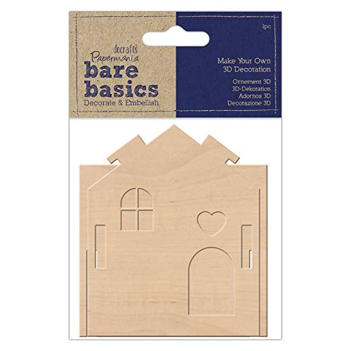 Make Your Own 3D Decoration - Wooden House at Amazon