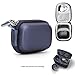 Moonstruck True Wireless Earbuds Case for Jabra Elite 65t, Elite Active 65t, Elite Sport True Wireless Earbuds, mesh Pocket for Cable and Elastic Secure Strap, Easy to Carabiner (Blue) primary