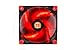 Thermaltake Luna Series LED Fans Cooling CL-F017-PL12RE-A Red