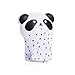 Toddler Steps Safari Collection Baby Teething Mitten: Adorable Panda Silicone Baby Teething Glove + Ebook Set | Cute Self-Soothing Mitten To Relieve Teething Pain | Top Baby Shower Teether Gift