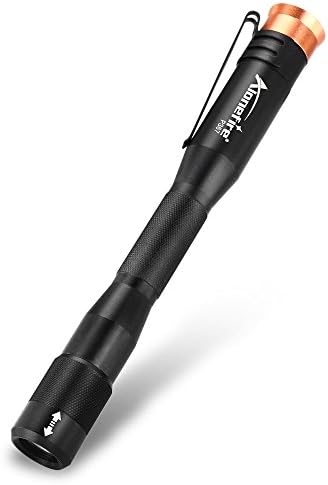 Alonefire nightlight flashlight led flashlights small mini handheld pocket portable camping lights 2 in 1 Multi Function for awning hiking Home Sports Outdoors Fishing Scalable with clamp